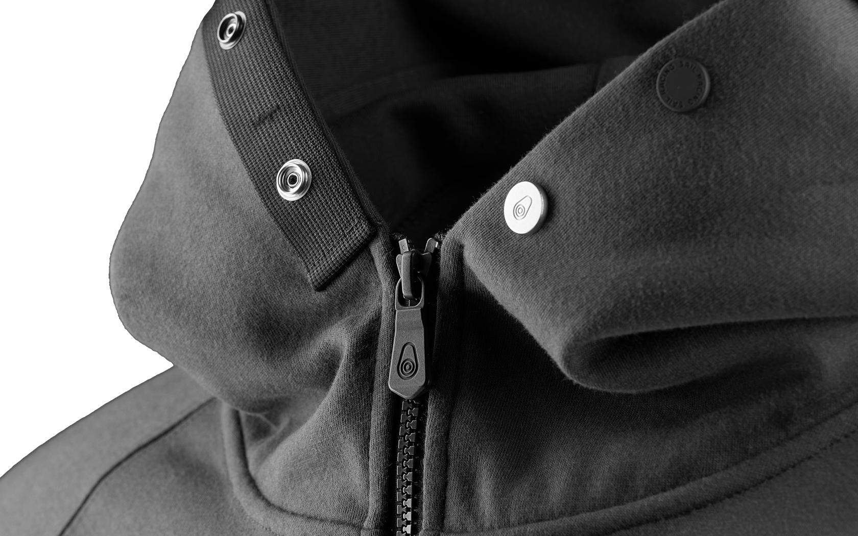 RACE BONDED ZIP HOOD