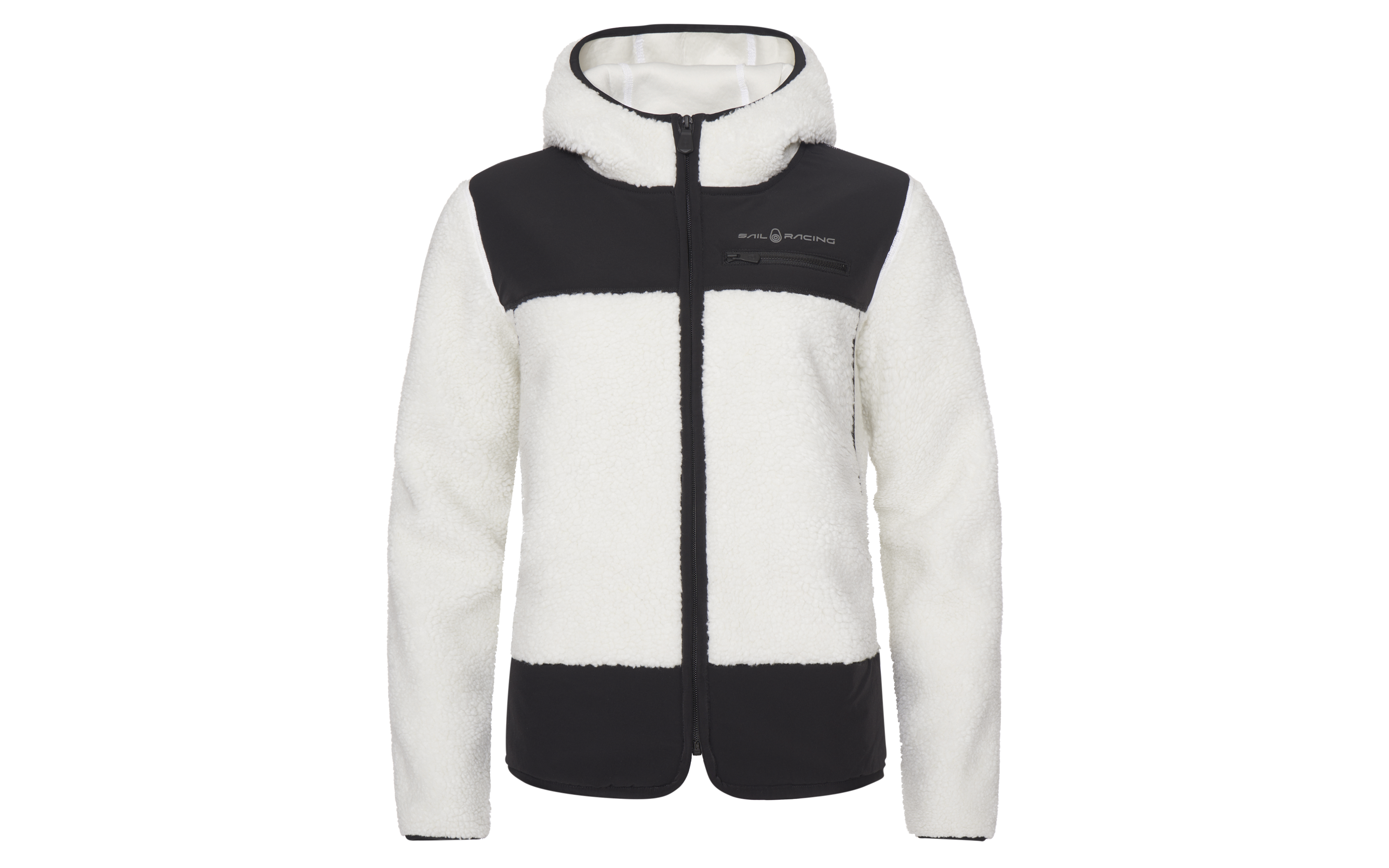 W GALE PILE ZIP HOOD