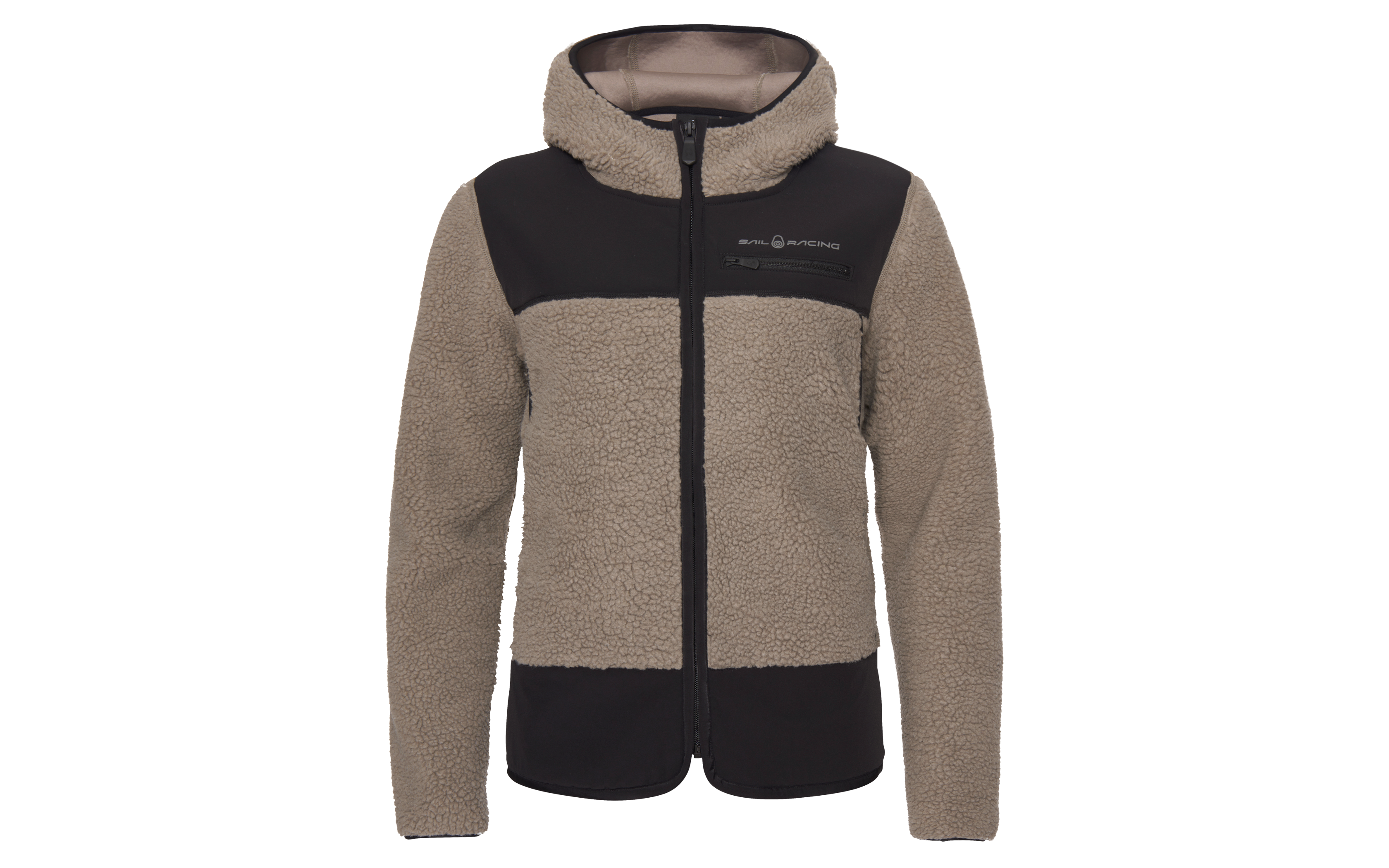 W GALE PILE ZIP HOOD