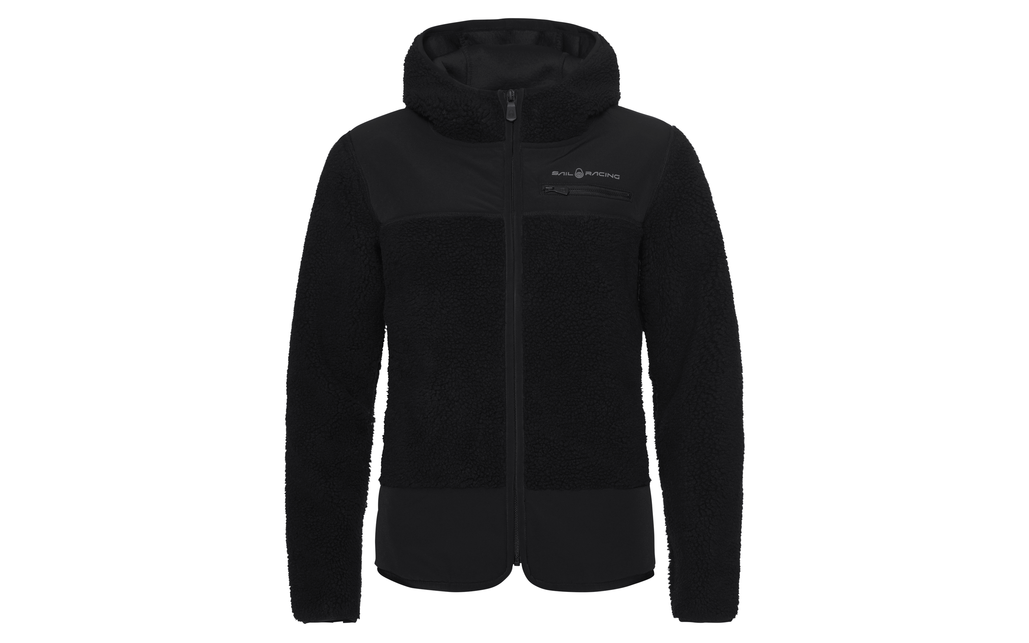 W GALE PILE ZIP HOOD