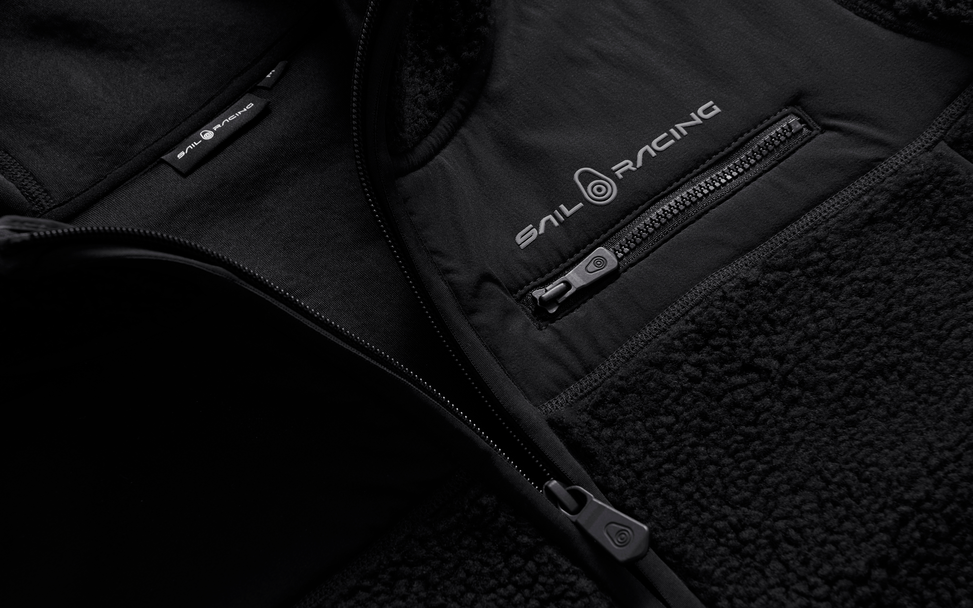 W GALE PILE ZIP HOOD