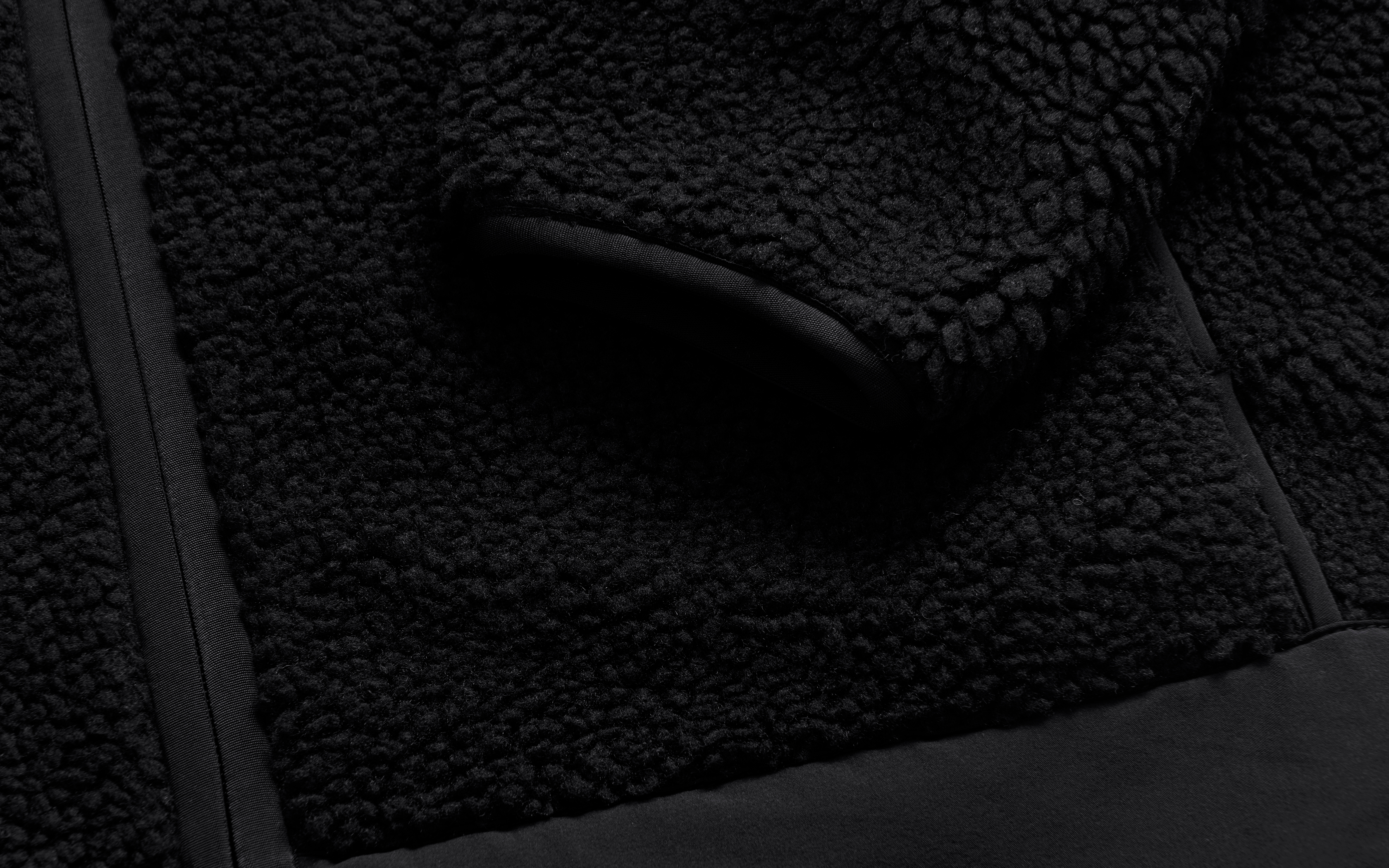 W GALE PILE ZIP HOOD